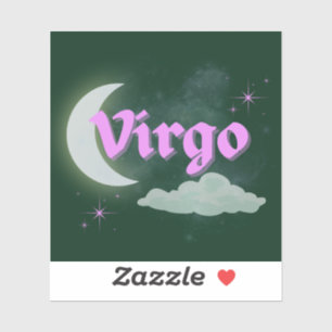 Virgo Celestial Aesthetic Dreamy Moon Cloud Stars