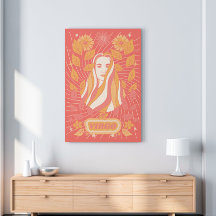 Virgo Celestial Zodiac Pastel Dreams Wall Arts
