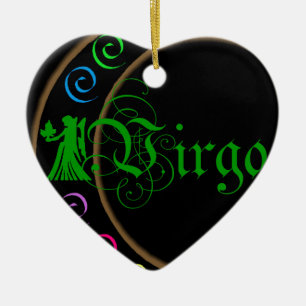 Virgo Ceramic Tree Decoration
