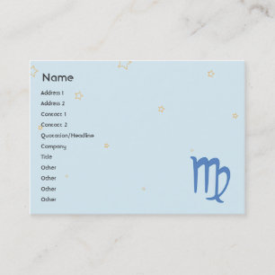 Virgo - Chubby Business Card