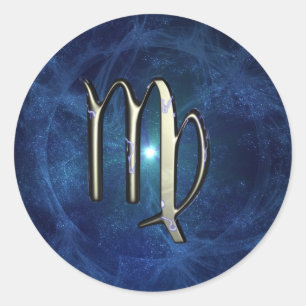 Virgo Classic Round Sticker