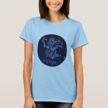 Virgo Constellation and Zodiac Sign with Stars