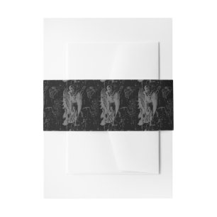 Virgo Constellation Hevelius 1690 Vintage Invitation Belly Band
