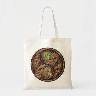 Virgo & Earth Dragon Tote Bag