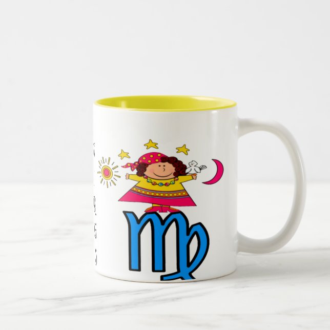 VIRGO EARTH MAMA Two-Tone COFFEE MUG (Right)