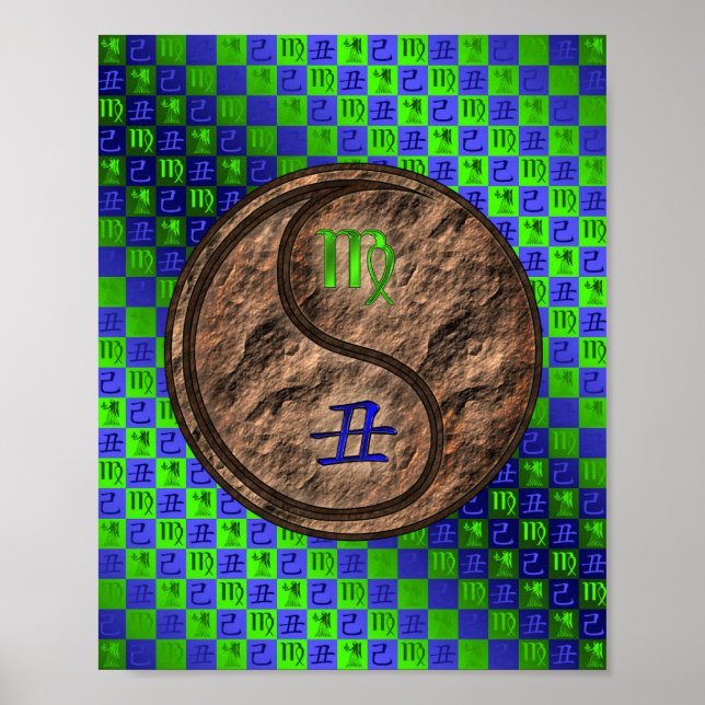 Virgo & Earth Ox Poster (Front)