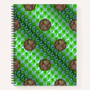 Virgo & Earth Snake Notebook