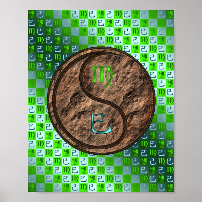 Virgo & Earth Snake Poster (Front)
