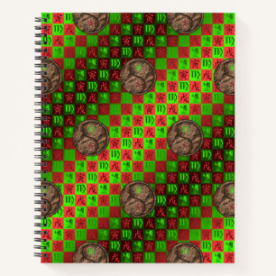 Virgo & Earth Tiger Notebook