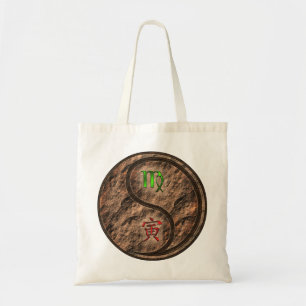 Virgo & Earth Tiger Tote Bag