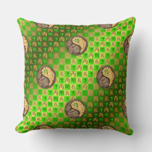 Virgo & Fire Dragon Cushion