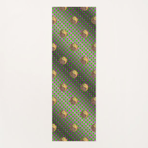 Virgo & Fire Rooster Yoga Mat