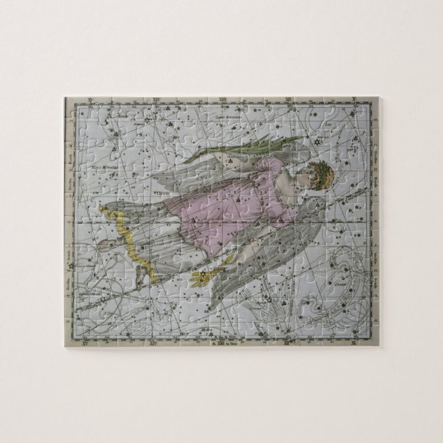 Virgo, from 'A Celestial Atlas', pub. in 1822 (col Jigsaw Puzzle (Horizontal)