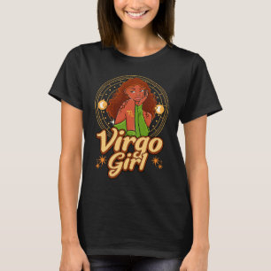 Virgo Girl Astrology Astrologer Zodiac Sign Horosc T-Shirt