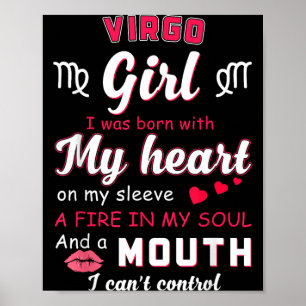 Virgo Girl Funny Quote With Zodiac Sign Birthday