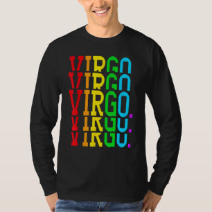 Virgo Girl September King August Woman Rainbow Zod T-Shirt
