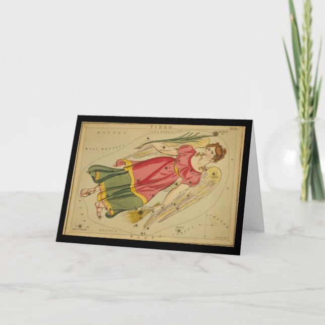 Virgo Greeting Card (Front)