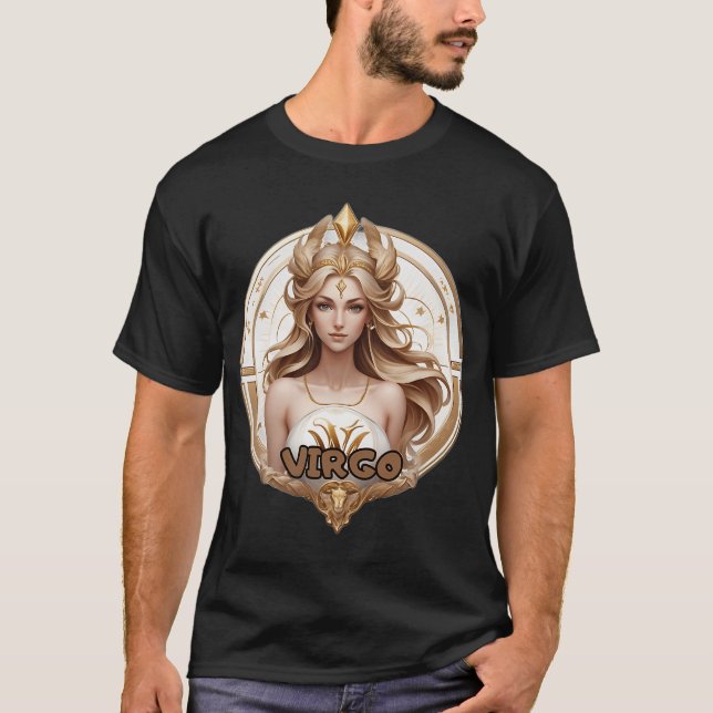 Virgo Horoscope T-Shirt (Front)