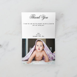 Virgo Impressionist Painting Style & Gold Thank You Card