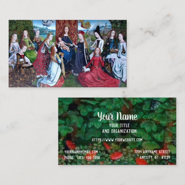 Virgo inter Virgines (M 070) Business Card (Front/Back)