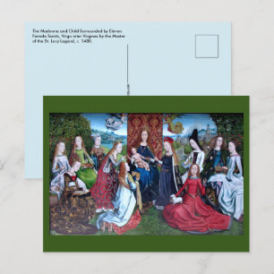 Virgo inter Virgines (M 070) Postcard