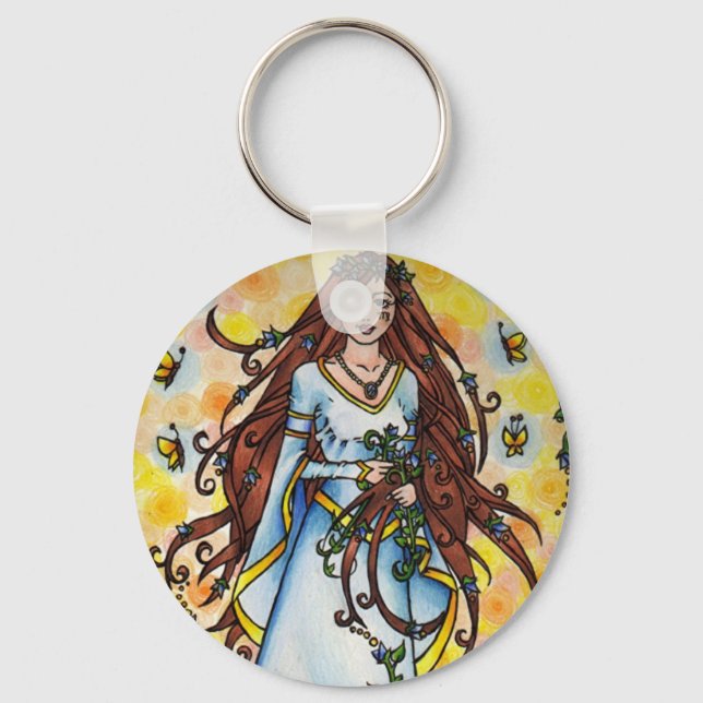 Virgo Key Ring (Front)