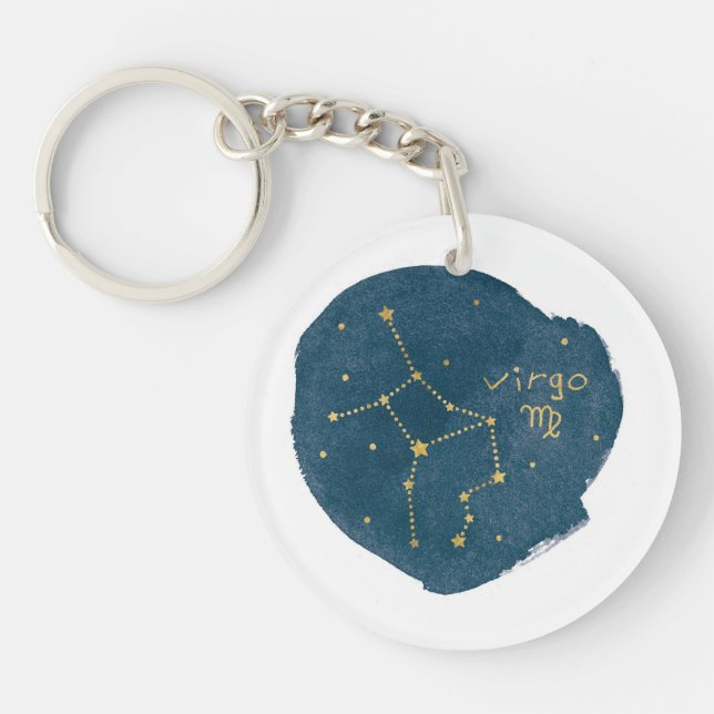 Virgo Key Ring (Front)