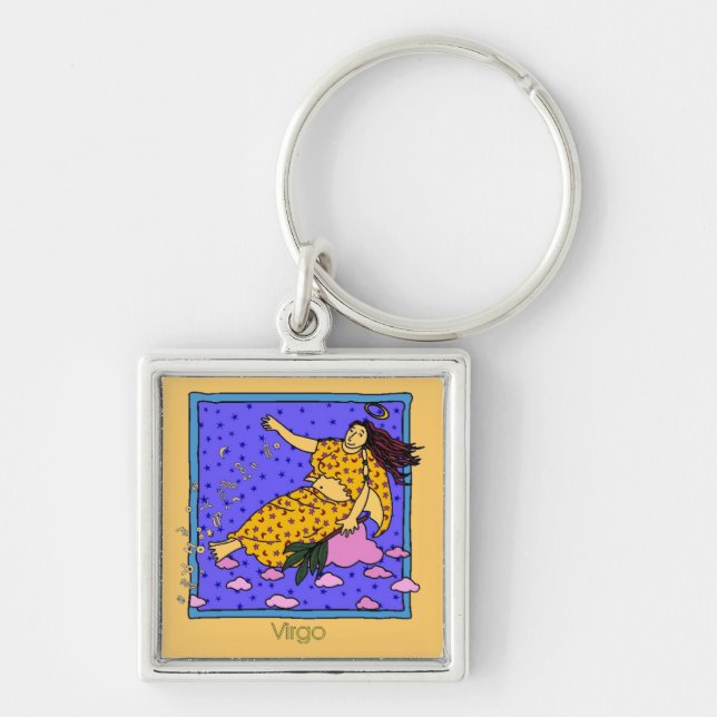 Virgo Key Ring (Front)