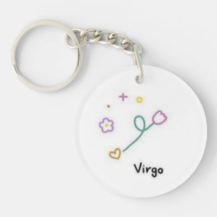 Virgo Keychain