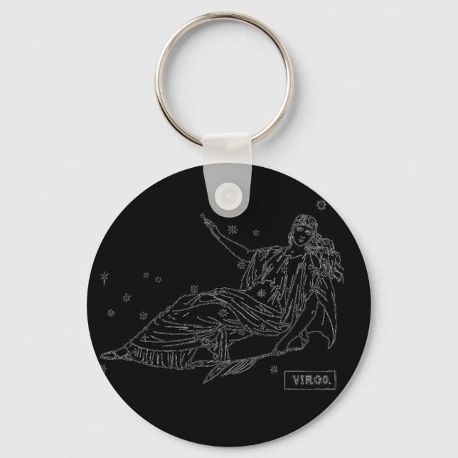Virgo Keychain (Front)