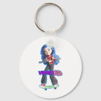 Virgo Keychain