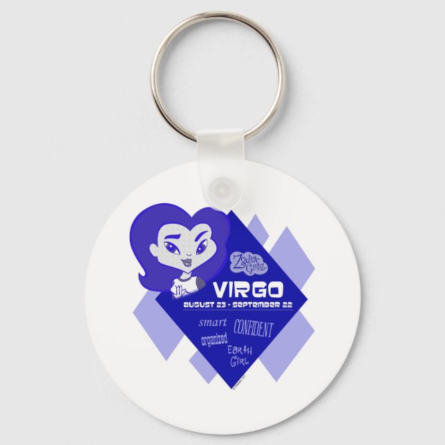 Virgo Keychain (Front)