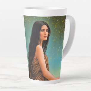 Virgo latte mug
