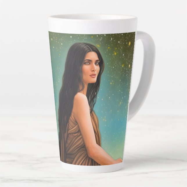 Virgo  latte mug (Right Angle)