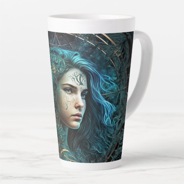 Virgo Latte Mug (Right Angle)