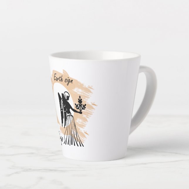 Virgo Latte Mug (Right Angle)