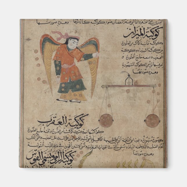 Virgo, Libra and Scorpio Magnet (Front)