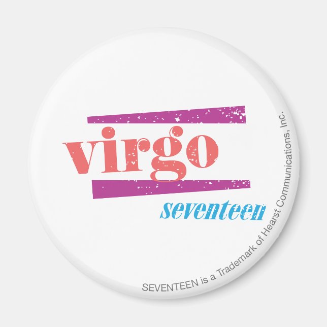 Virgo LtPink Magnet (Front)