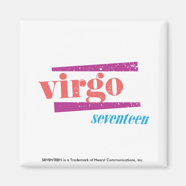 Virgo LtPink Magnet (Front)