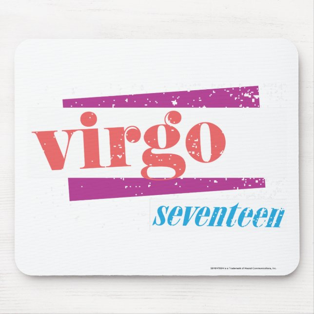 Virgo LtPink Mouse Pad (Front)