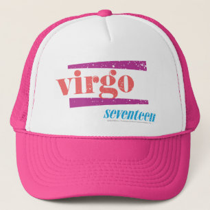 Virgo LtPink Trucker Hat