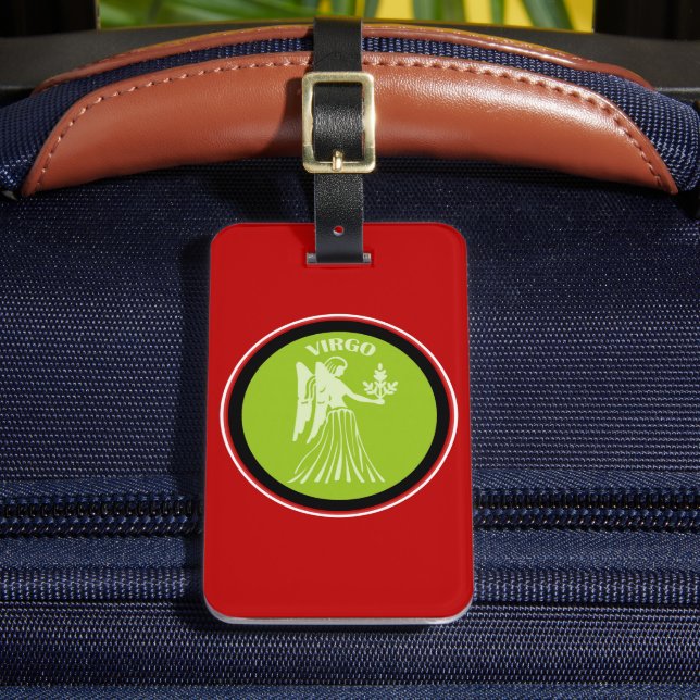 Virgo Luggage Tag  (Front Insitu 2)