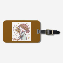 Virgo luggage tag