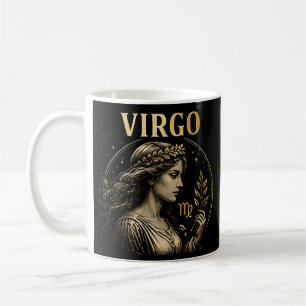 Virgo Maiden Symbol Modern Astrology Birthday Gift Coffee Mug