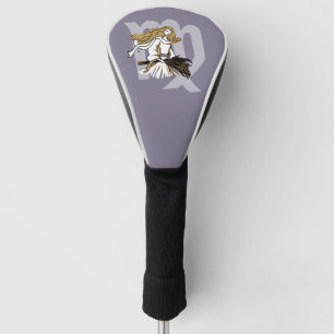 Virgo maiden zodiac star sign astrology golf cover