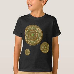 Virgo Mandala Kid's and Baby Dark Shirt
