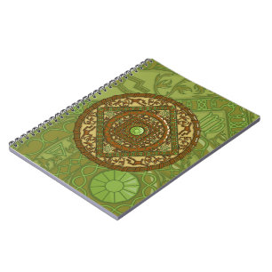 Virgo Mandala Notebook