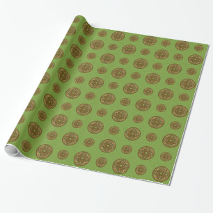 Virgo Mandala Wrapping Paper