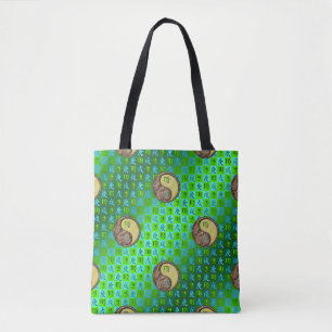Virgo & Metal Dog Tote Bag