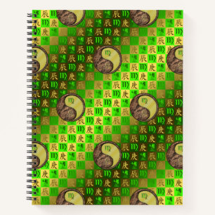 Virgo & Metal Dragon Notebook